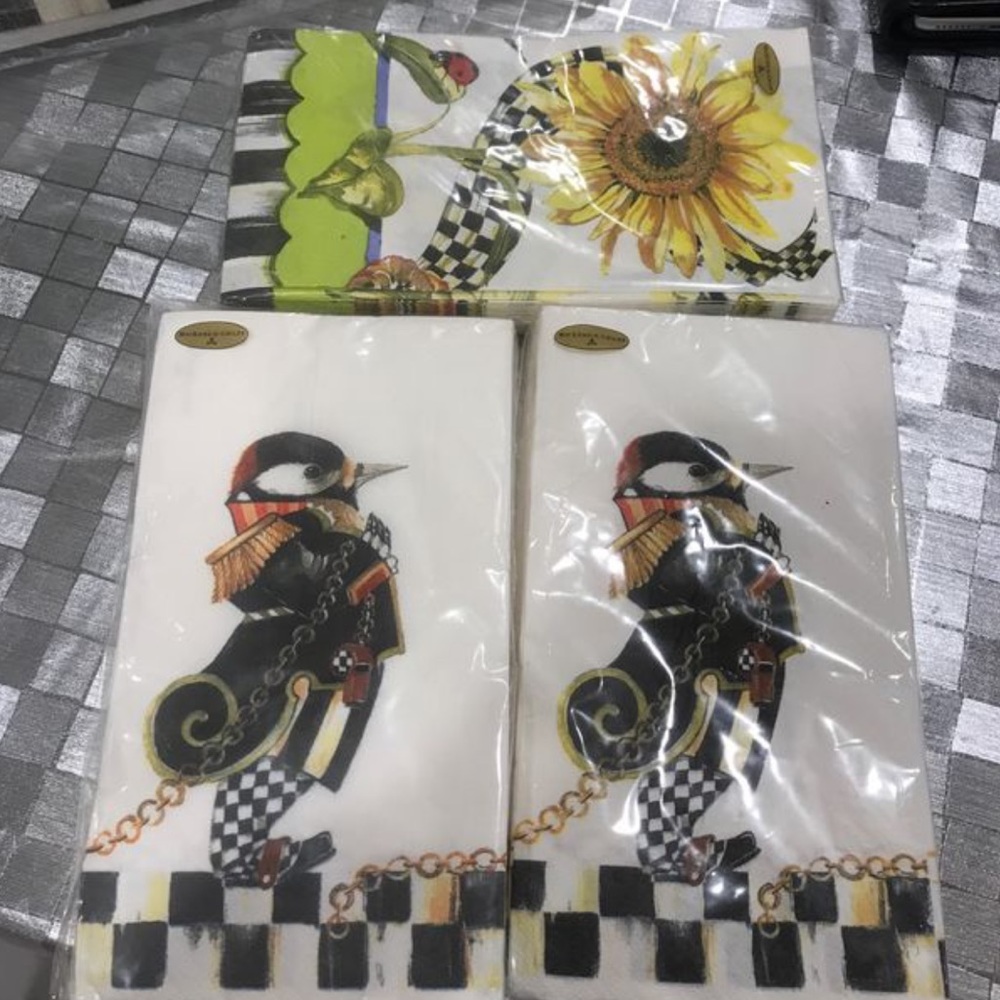 Mackenzie Childs guest napkins